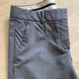 Theory grey trousers